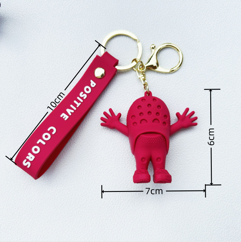 Wholesale PVC Cute Hole Shoes, Slippers, Keychains